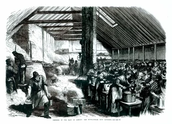 La mensa dei poveri di Spitalfields